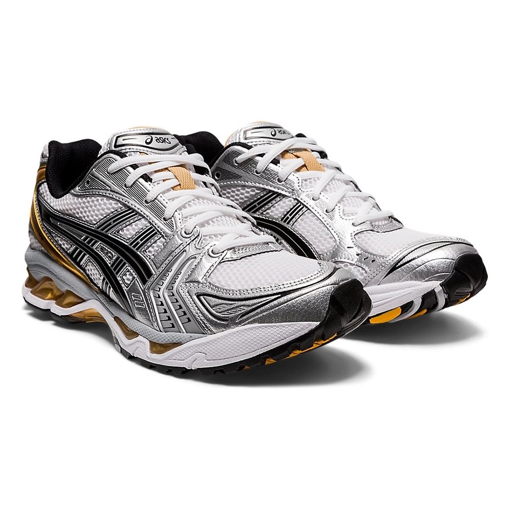 Asics Gel Kayano 14 White Pure Gold,ASICS