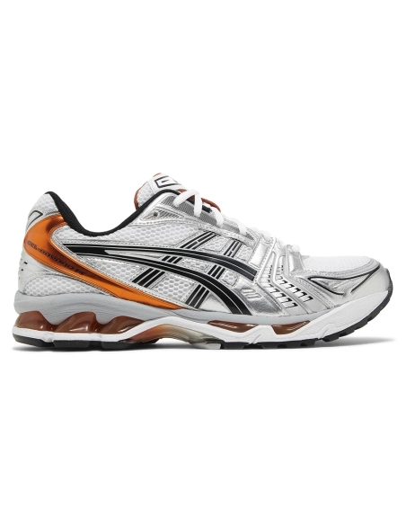 Asics Gel Kayano 14 Silver Piquant Orange,ASICS