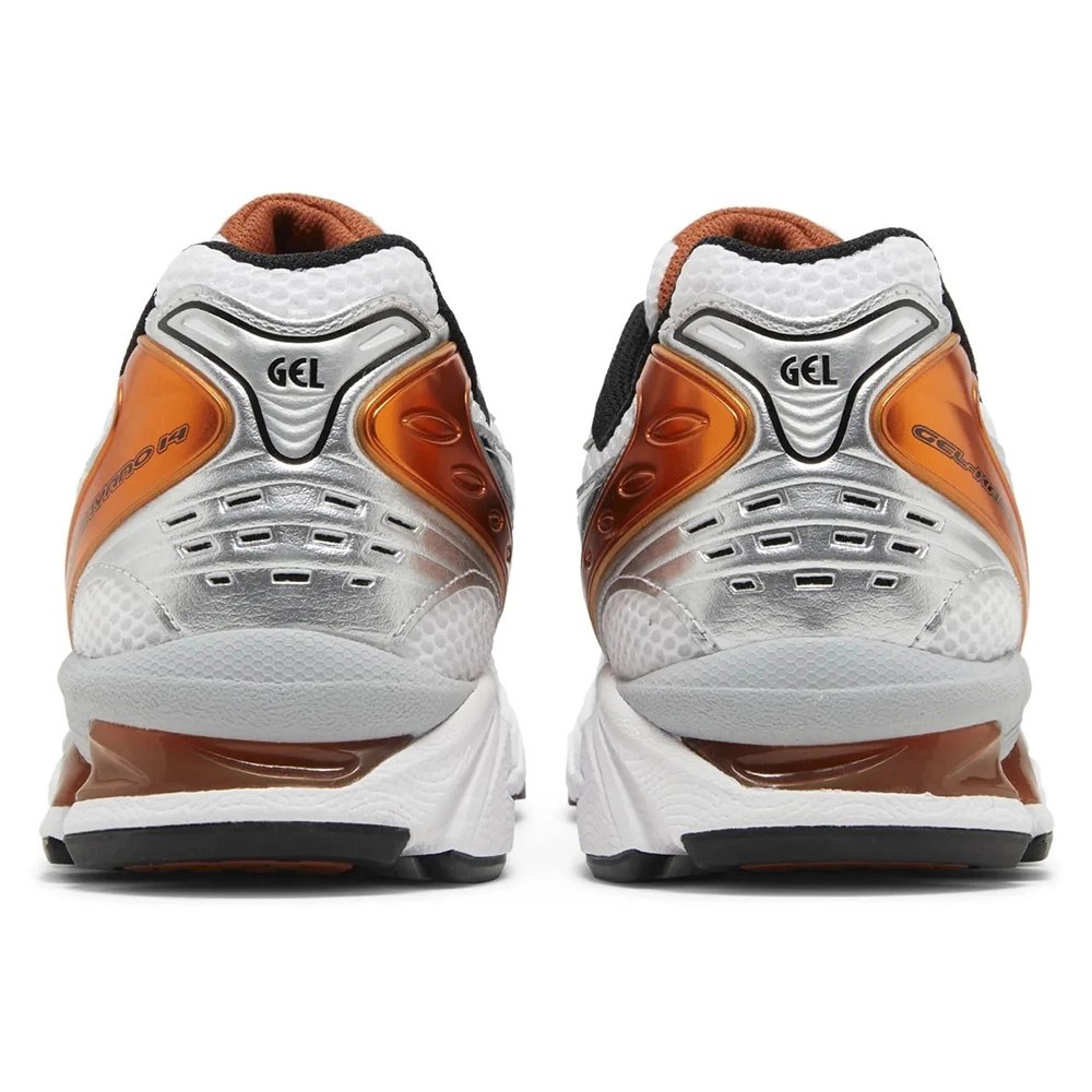 Asics Gel Kayano 14 Silver Piquant Orange,ASICS