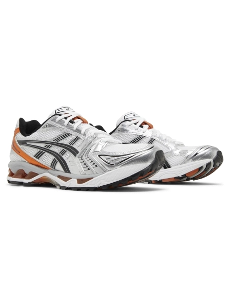 Asics Gel Kayano 14 Silver Piquant Orange,ASICS
