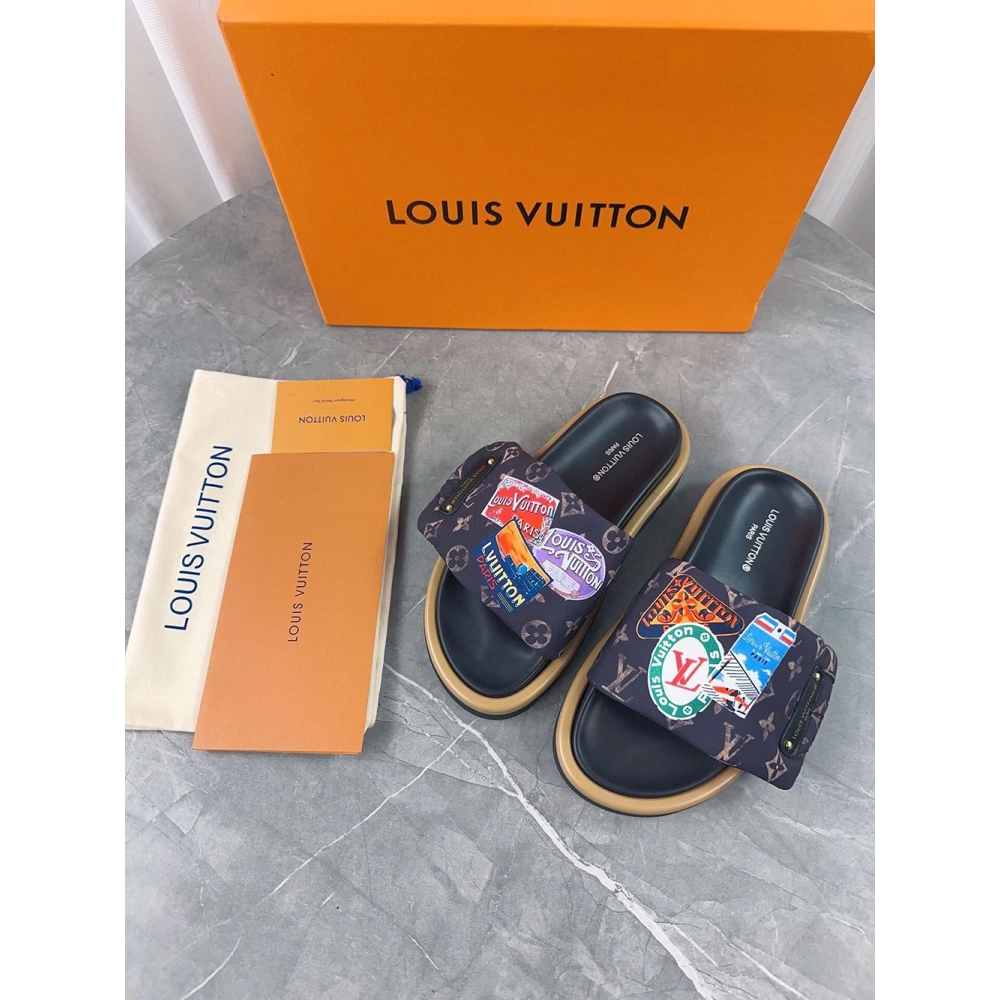Louis Vuitton Pool Pillow Comfort Mule,Louis Vuitton Slides
