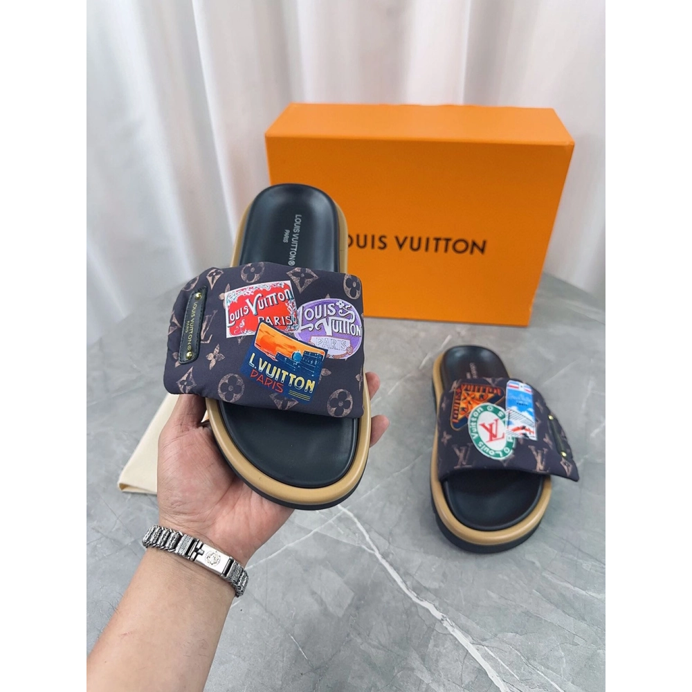 Louis Vuitton Pool Pillow Comfort Mule,Louis Vuitton Slides