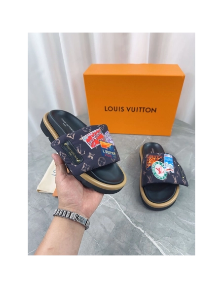 Louis Vuitton Pool Pillow Comfort Mule,Louis Vuitton Slides