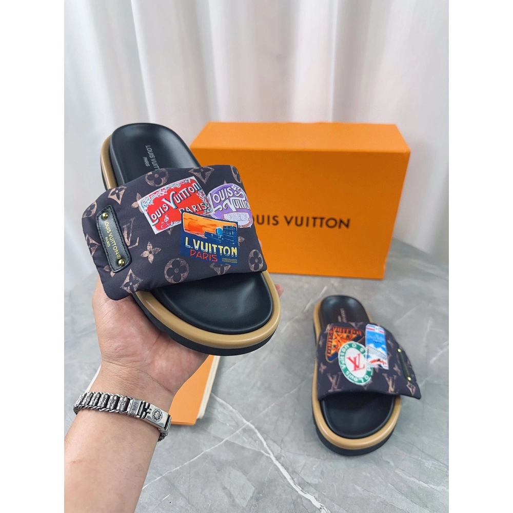 Louis Vuitton Pool Pillow Comfort Mule,Louis Vuitton Slides