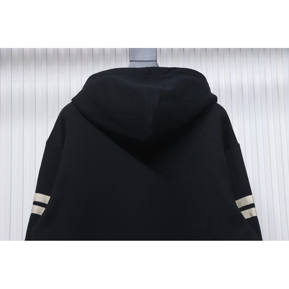 Saint Laurent Paris Sleeve Web Hooded Sweatshirt,Saint Laurent