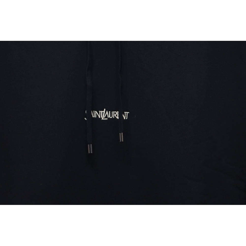 Saint Laurent Paris Sleeve Web Hooded Sweatshirt,Saint Laurent