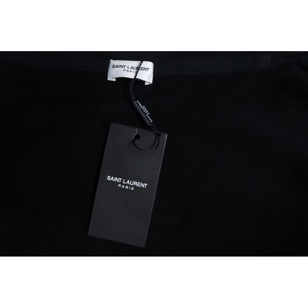 Saint Laurent Paris Sleeve Web Hooded Sweatshirt,Saint Laurent