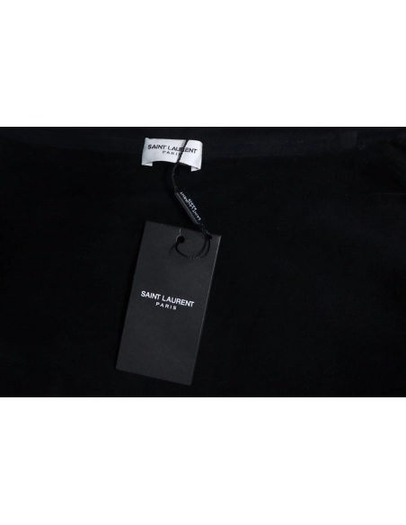 Saint Laurent Paris Sleeve Web Hooded Sweatshirt,Saint Laurent