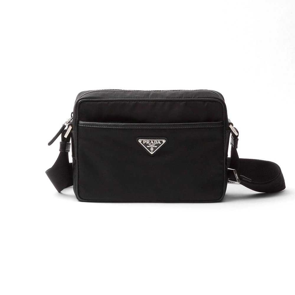 Prada Re-Nylon and Saffiano shoulder bags 2VH048 16X23X7cm,Prada Bags