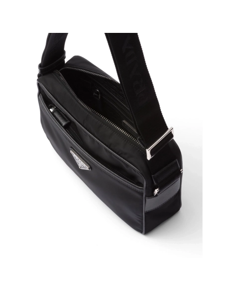 Prada Re-Nylon and Saffiano shoulder bags 2VH048 16X23X7cm,Prada Bags