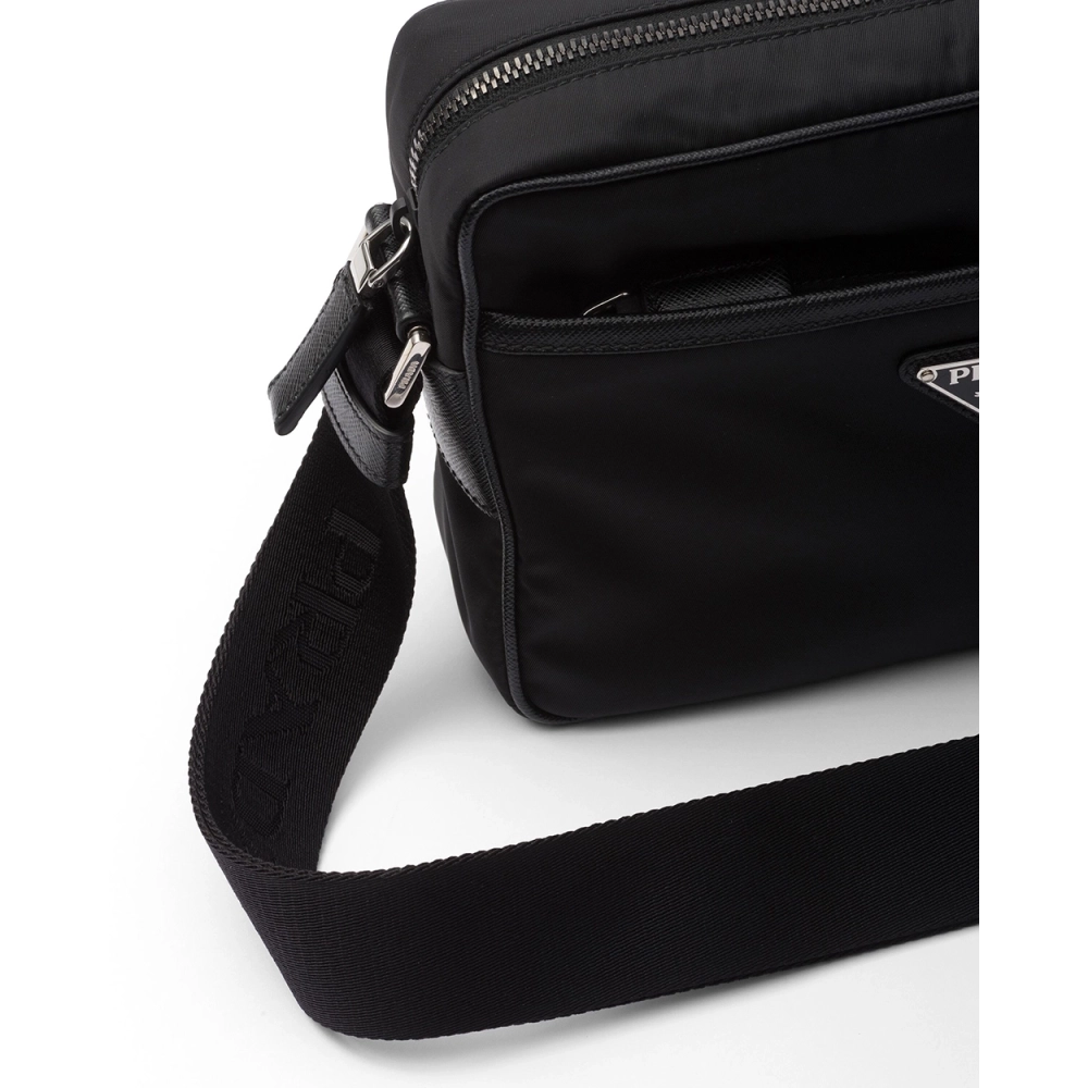 Prada Re-Nylon and Saffiano shoulder bags 2VH048 16X23X7cm,Prada Bags