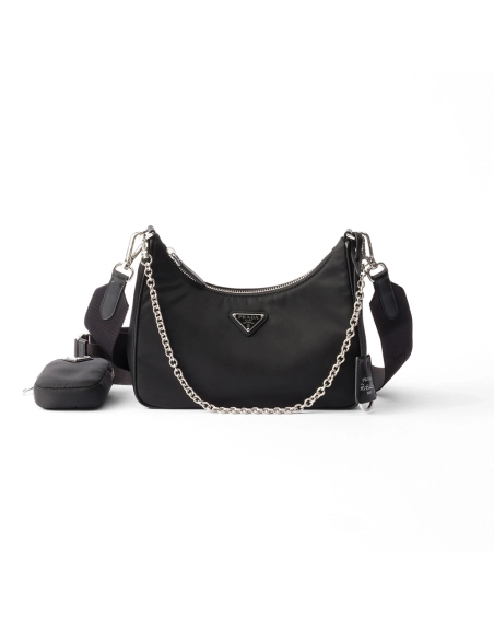 Prada Re-Edition 2005 Re-Nylon Bags 1BH204 18X22X6cm,Prada Bags