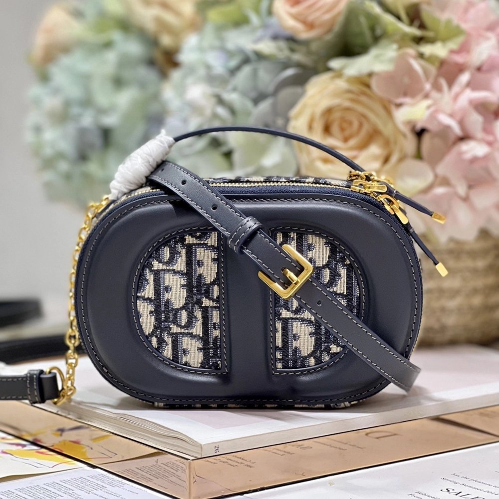 Christian Dior CD Signature Oval Camera Bags M928 18X6X11cm,Christian Dior Bags