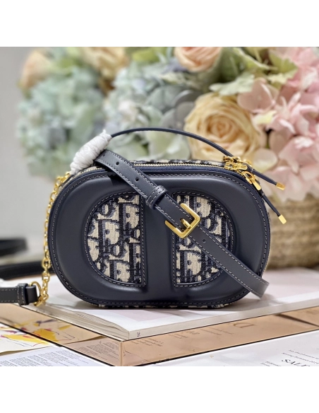 Christian Dior CD Signature Oval Camera Bags M928 18X6X11cm,Christian Dior Bags
