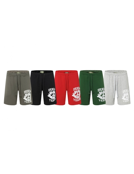 Denim Tears Denim University Sweat Shorts,Denim Tears