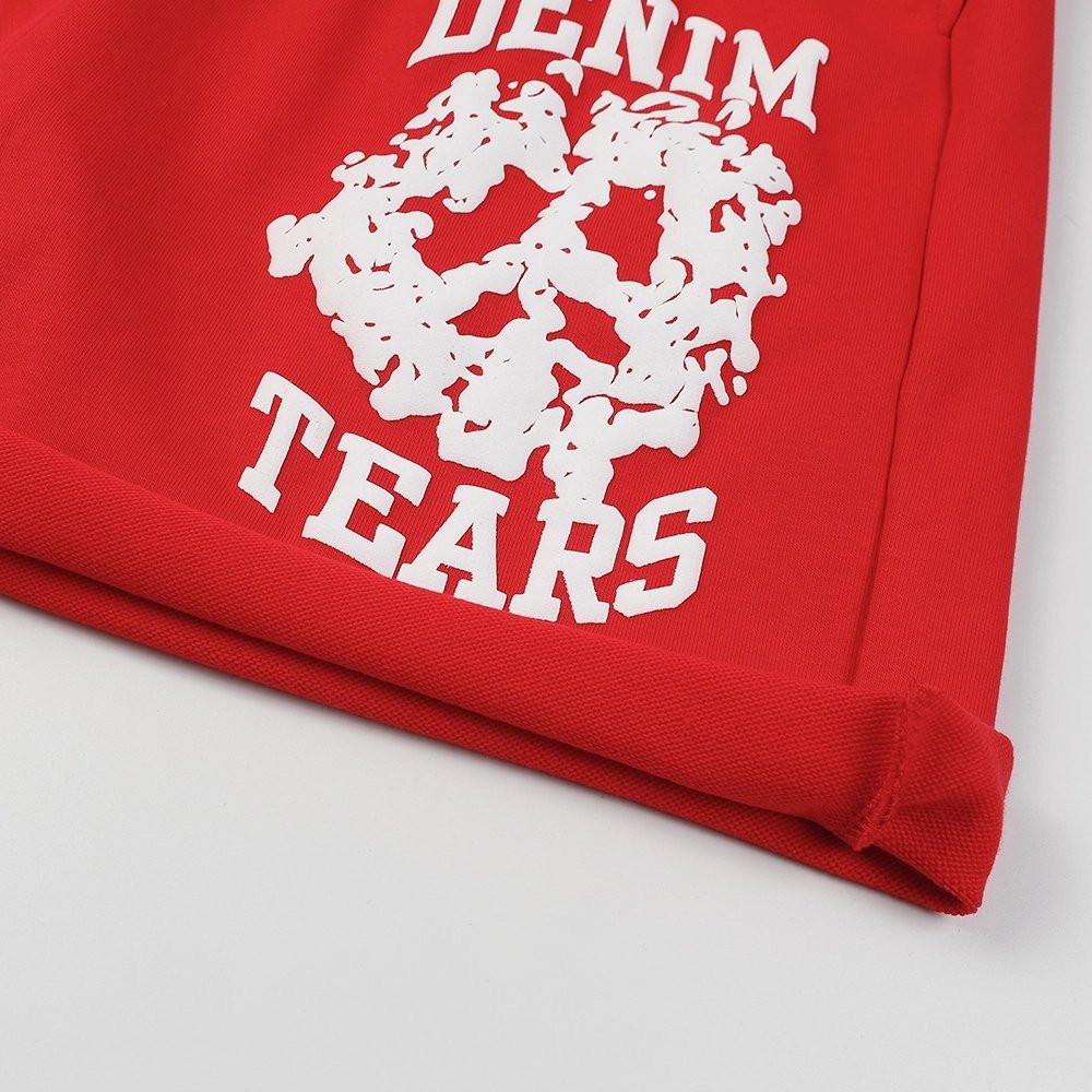 Denim Tears Denim University Sweat Shorts,Denim Tears