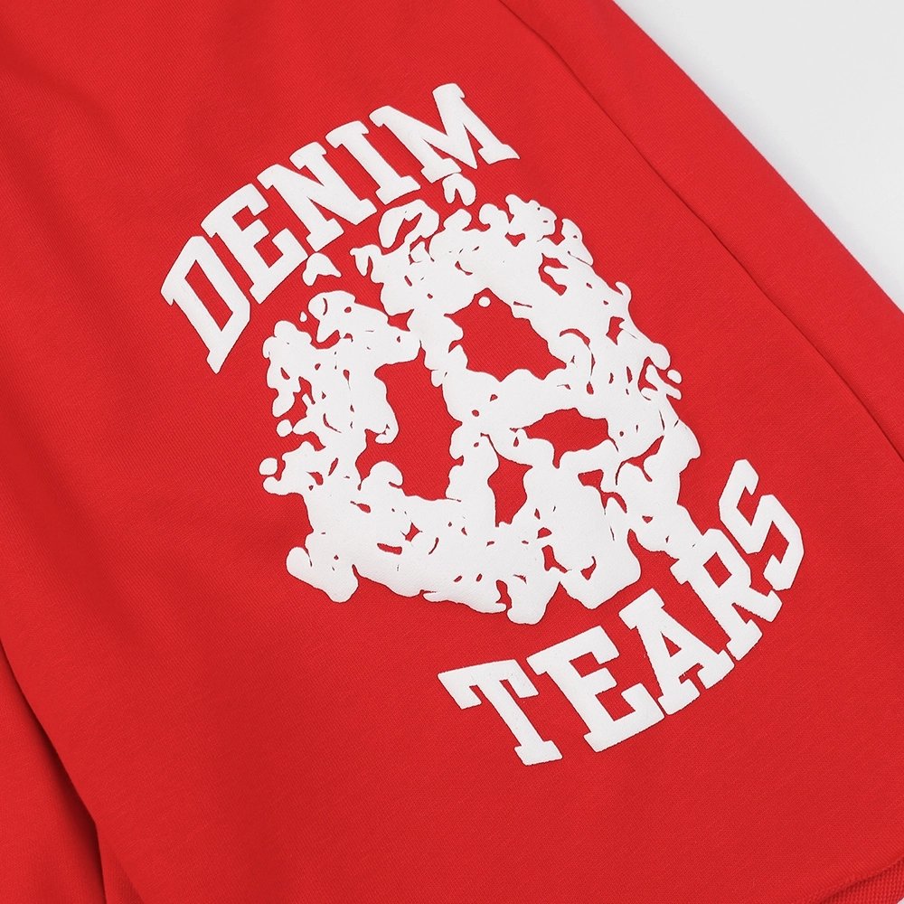 Denim Tears Denim University Sweat Shorts,Denim Tears