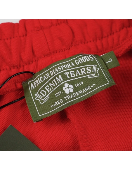 Denim Tears Denim University Sweat Shorts,Denim Tears