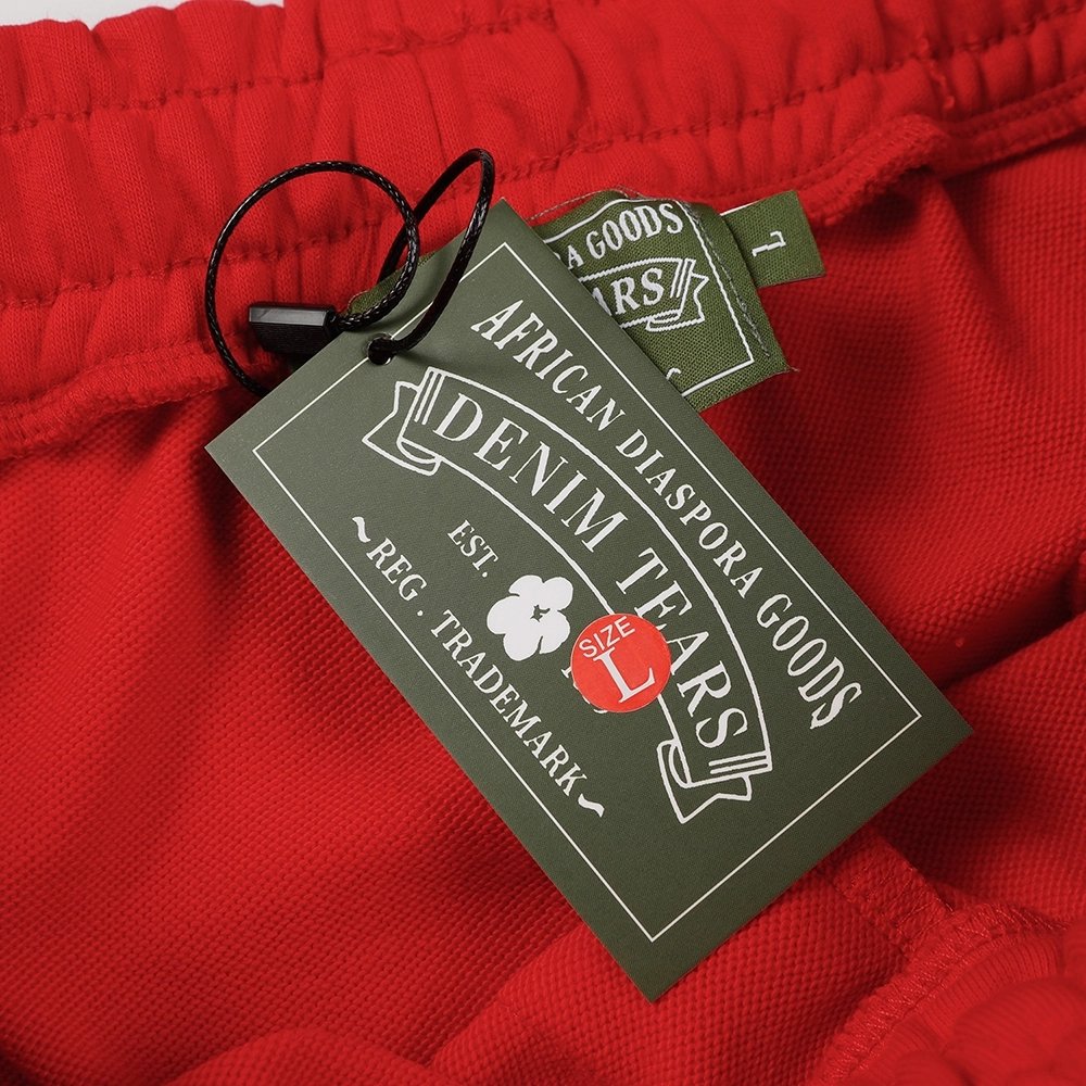 Denim Tears Denim University Sweat Shorts,Denim Tears