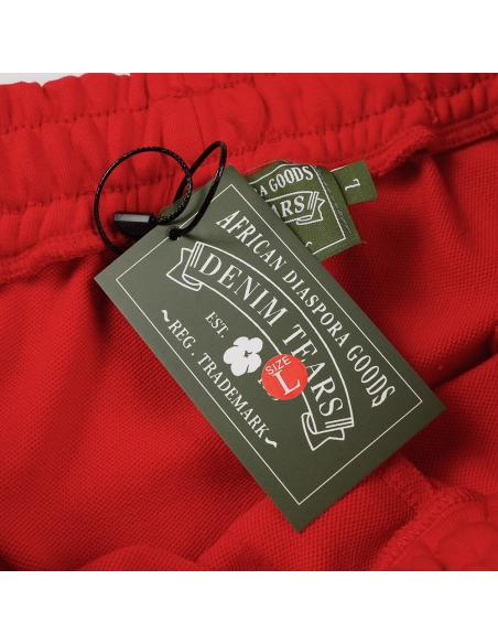 Denim Tears Denim University Sweat Shorts,Denim Tears