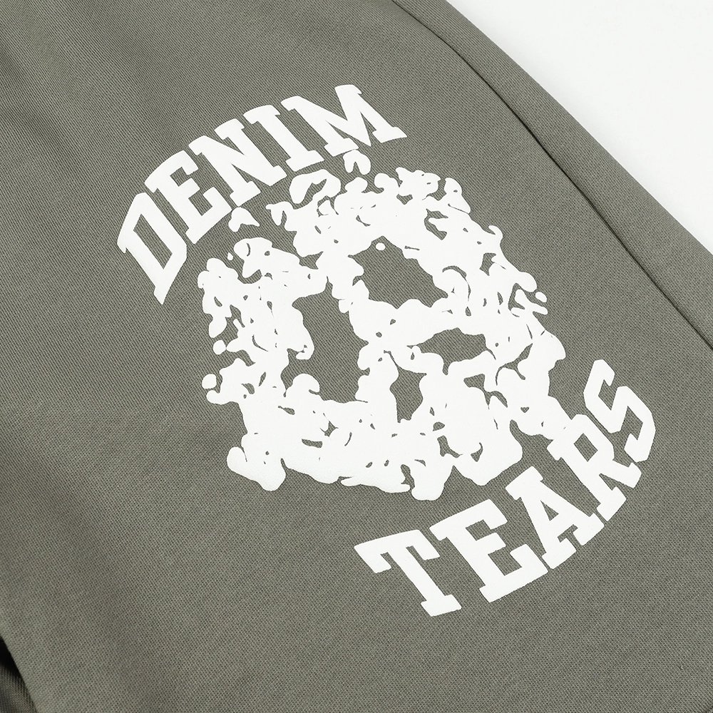 Denim Tears Denim University Sweat Shorts,Denim Tears