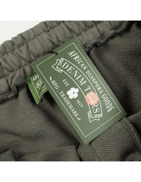 Denim Tears Denim University Sweat Shorts,Denim Tears