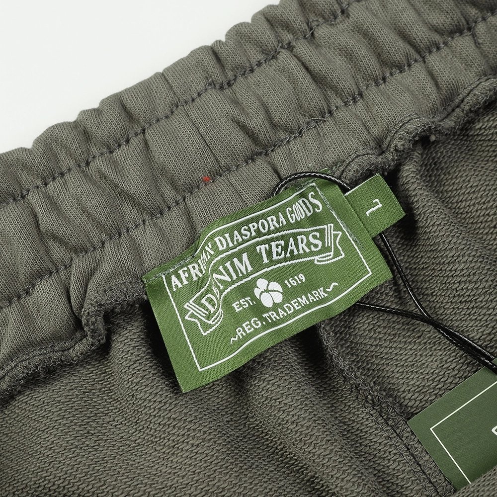 Denim Tears Denim University Sweat Shorts,Denim Tears