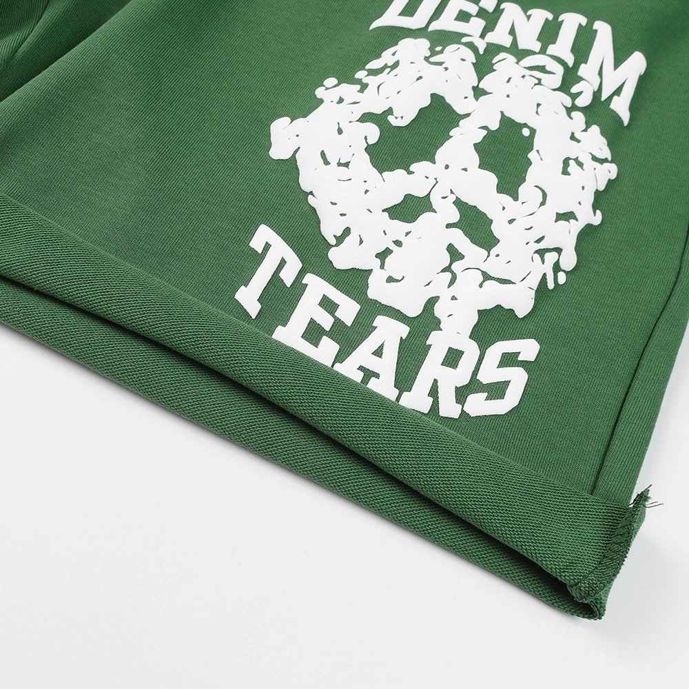 Denim Tears Denim University Sweat Shorts,Denim Tears