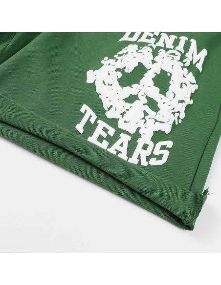 Denim Tears Denim University Sweat Shorts,Denim Tears