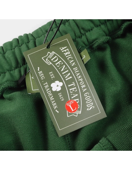 Denim Tears Denim University Sweat Shorts,Denim Tears