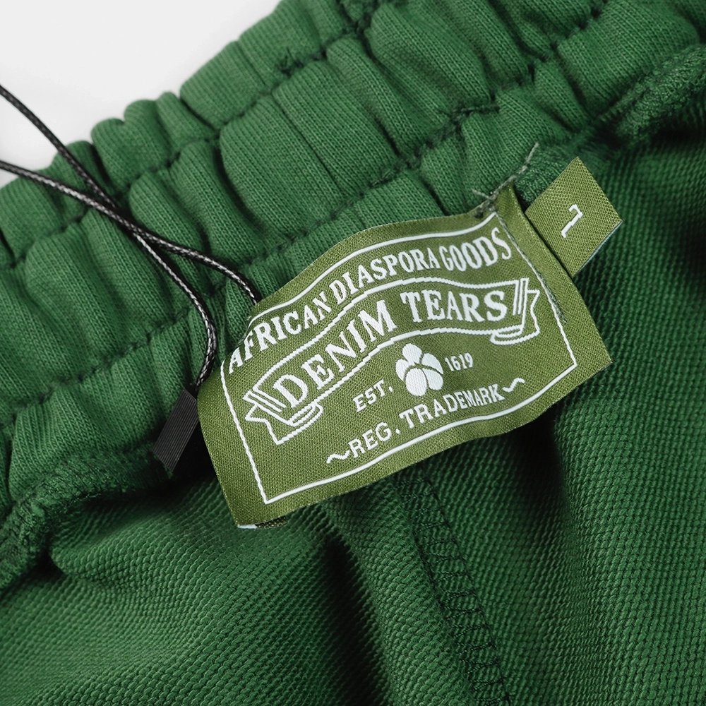 Denim Tears Denim University Sweat Shorts,Denim Tears