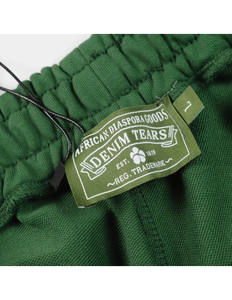 Denim Tears Denim University Sweat Shorts,Denim Tears