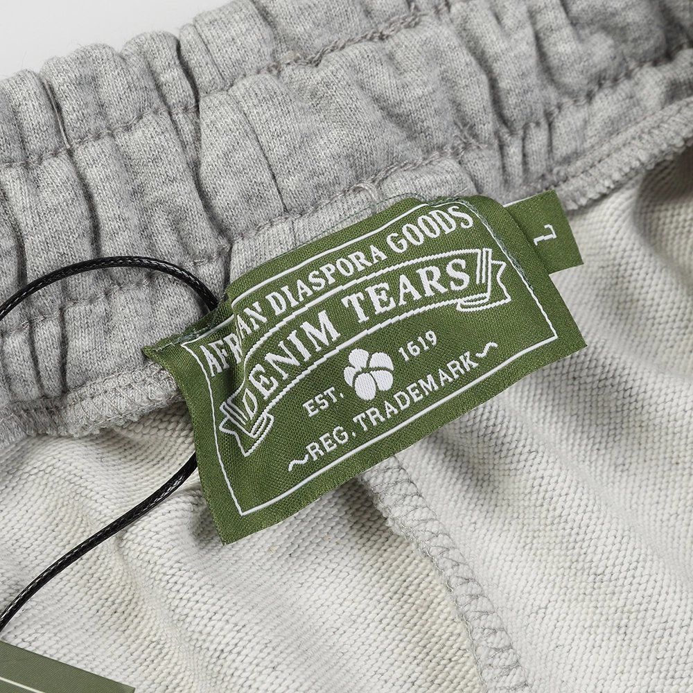 Denim Tears Denim University Sweat Shorts,Denim Tears