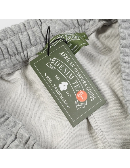 Denim Tears Denim University Sweat Shorts,Denim Tears