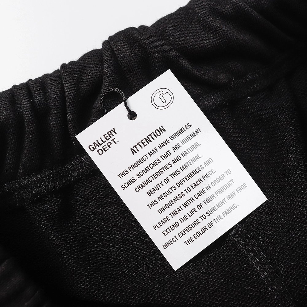 Gallery Dept retro splash graffiti shorts,Gallery Dept