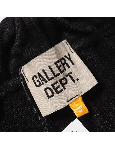 Gallery Dept retro splash graffiti shorts,Gallery Dept