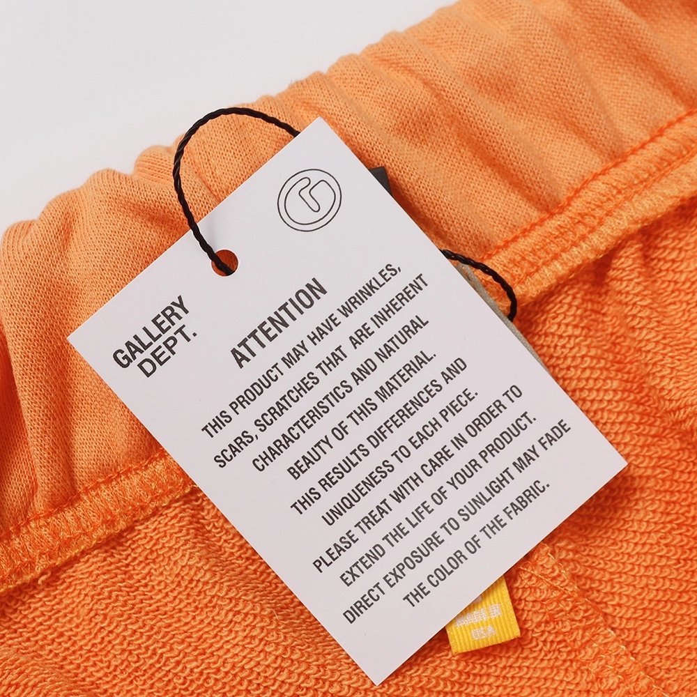 Gallery Dept retro splash graffiti shorts,Gallery Dept