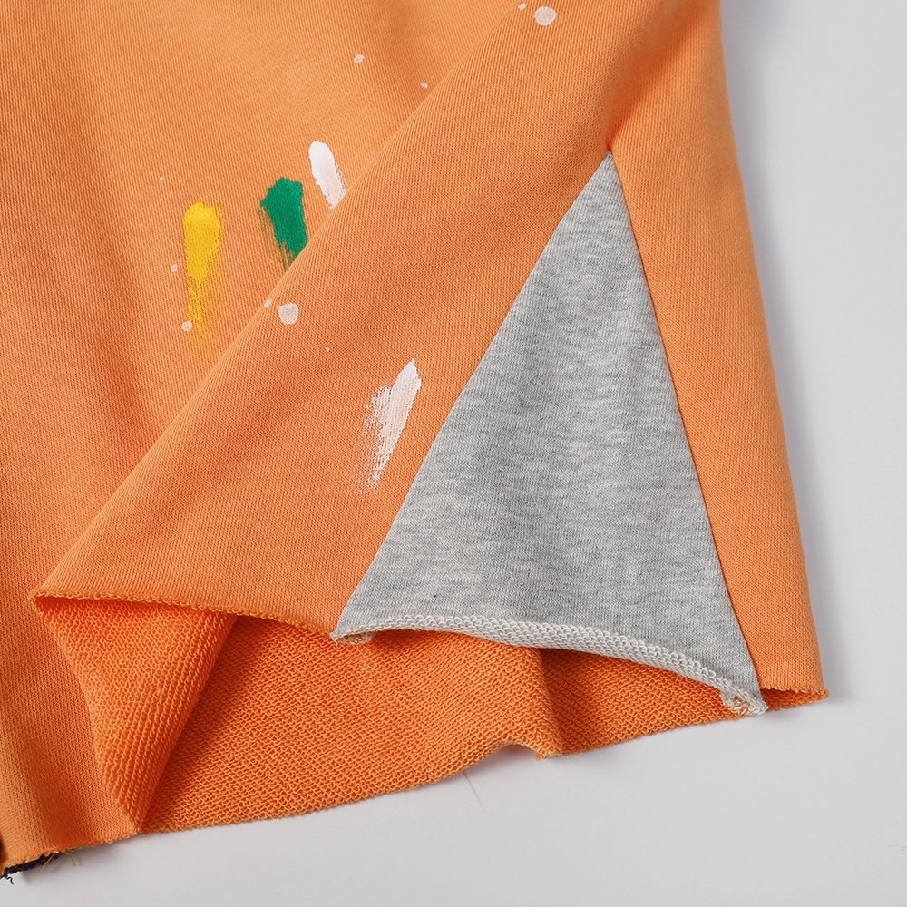 Gallery Dept retro splash graffiti shorts,Gallery Dept