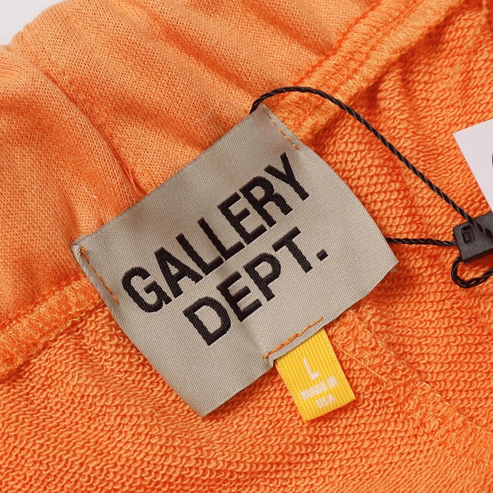 Gallery Dept retro splash graffiti shorts,Gallery Dept