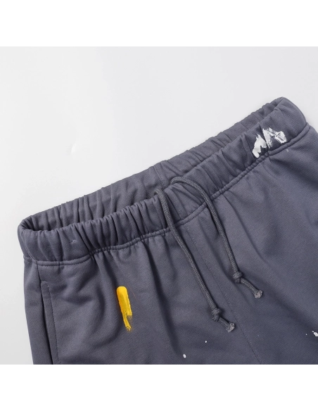 Gallery Dept retro splash graffiti shorts,Gallery Dept