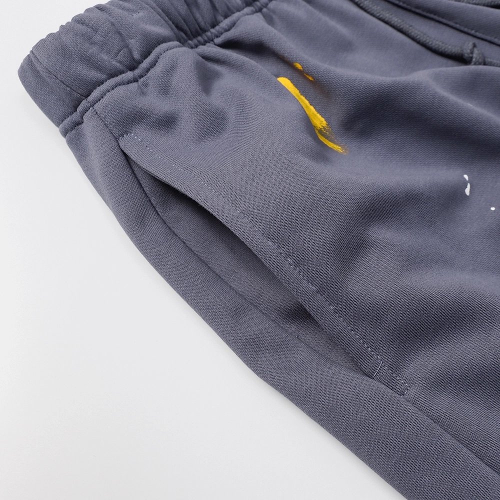 Gallery Dept retro splash graffiti shorts,Gallery Dept