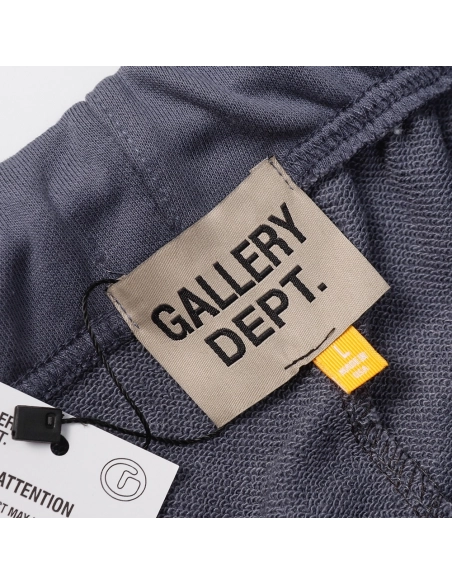 Gallery Dept retro splash graffiti shorts,Gallery Dept