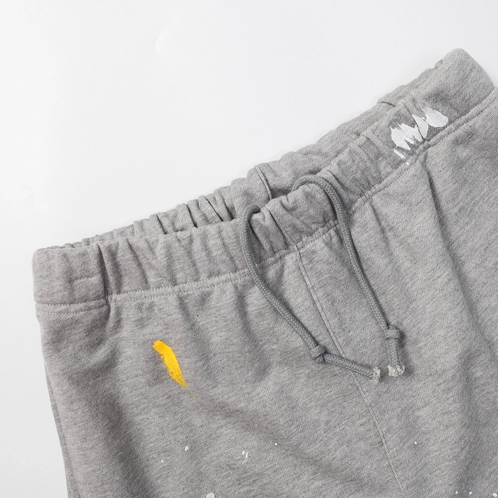 Gallery Dept retro splash graffiti shorts,Gallery Dept