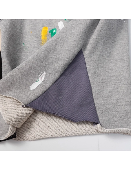 Gallery Dept retro splash graffiti shorts,Gallery Dept