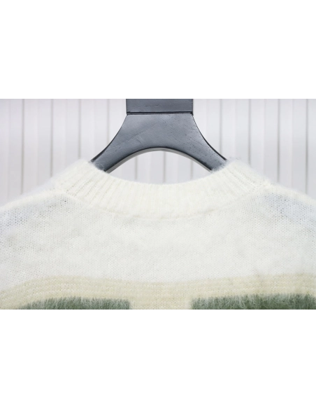 Off White Mohair Sweater,Off White