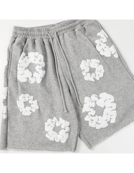 Denim Tears The Cotton Wreath Shorts,Denim Tears