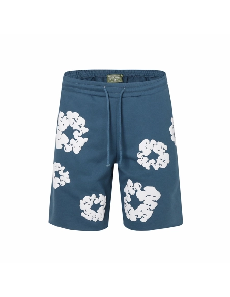 Denim Tears The Cotton Wreath Shorts,Denim Tears