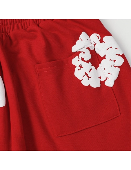 Denim Tears The Cotton Wreath Shorts,Denim Tears