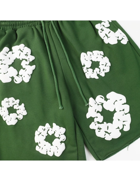 Denim Tears The Cotton Wreath Shorts,Denim Tears