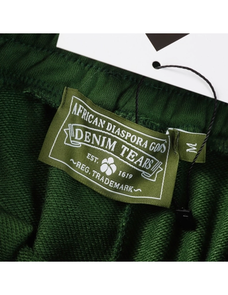 Denim Tears The Cotton Wreath Shorts,Denim Tears